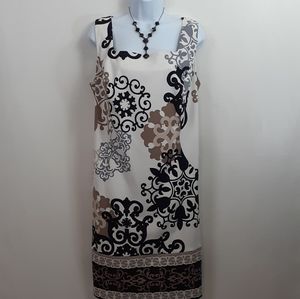 Dressbarn Sleeveless Shift Dress